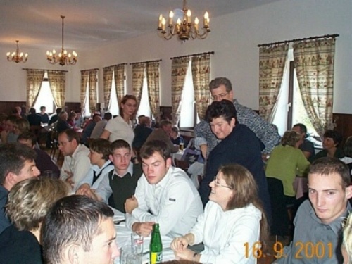 Besuch des MV Gschwend in Neukirchen 2001