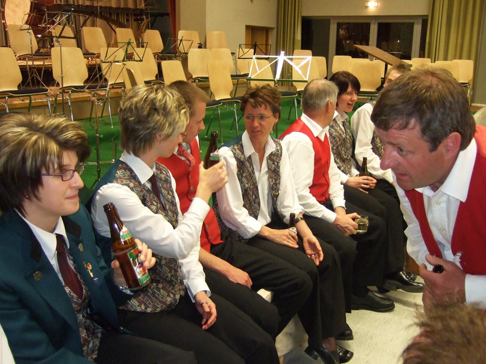 Konzertreise zu unserer Partnerkapelle nach Gschwend 2008