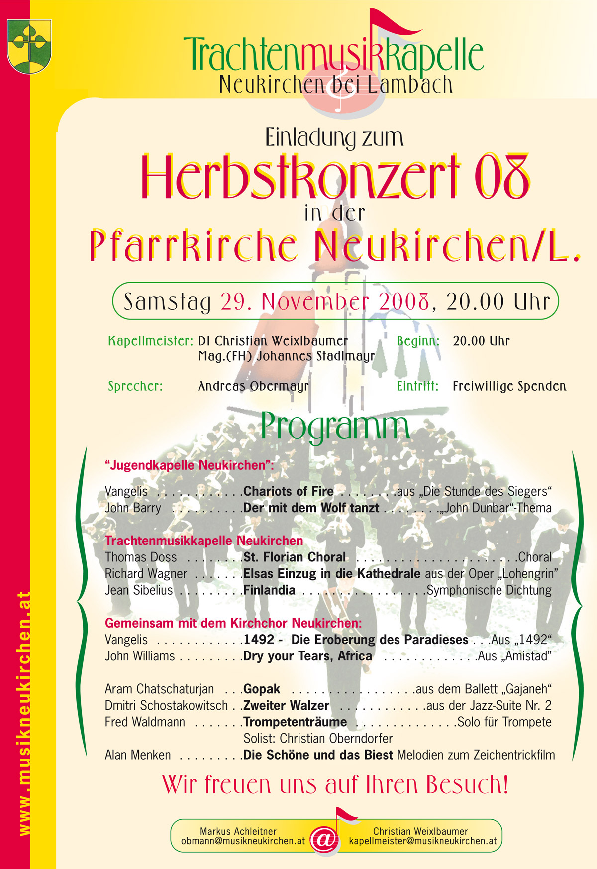 Herbstkonzert 2008 in der Pfarrkirche Neukirchen