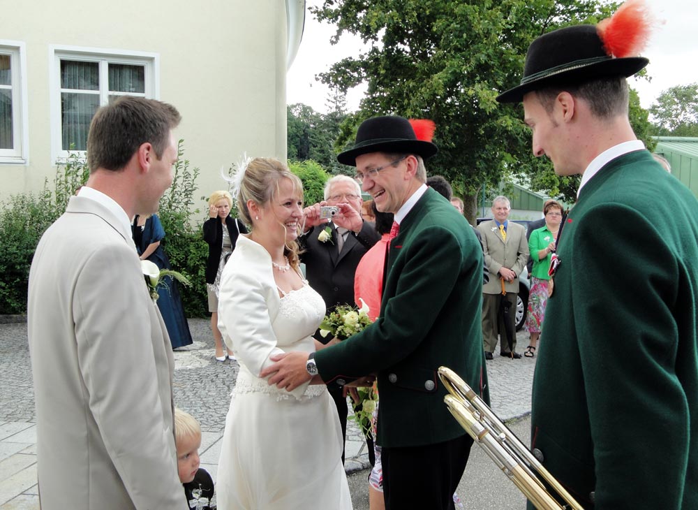 Hochzeit von Gabi Krammerbauer und Franz Schlager