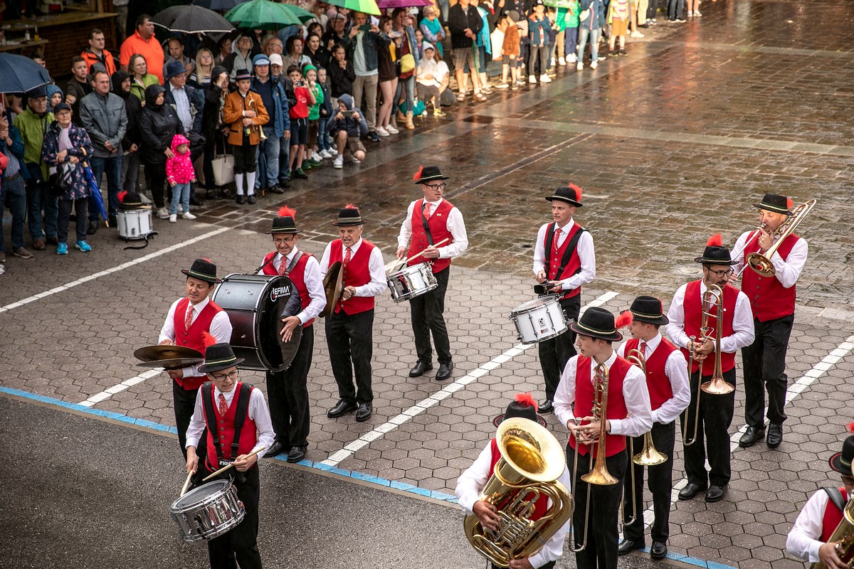 Marschwertung und Bezirksmusikfest Gunskirchen 2023