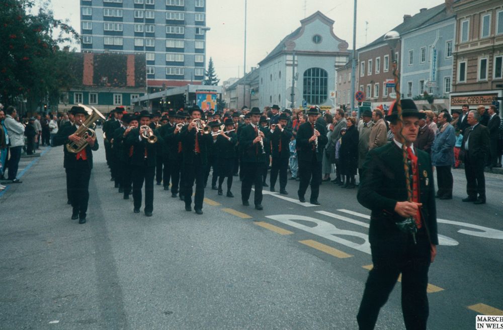 Marschwertung 1992 in Wels