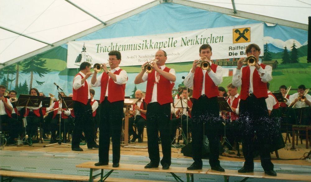 Frühschoppen in Weistrach 1994
