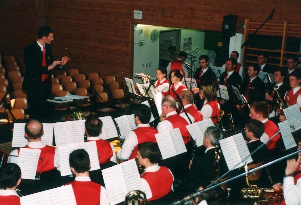 Jubiläumskonzert 2000 - Einspielprobe