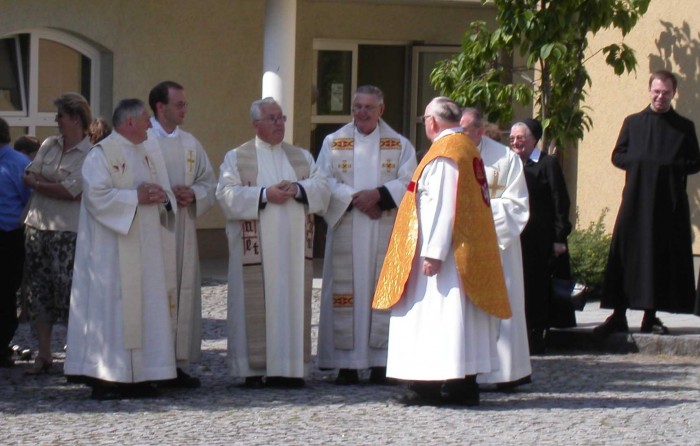 Goldenes Priesterjubiläum von Pater Bernhard in Aichkirchen
