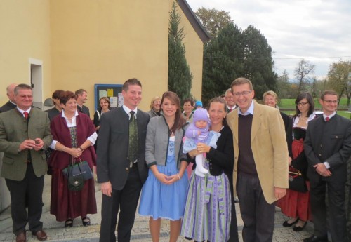 Taufe von Anna-Lena Obermayr