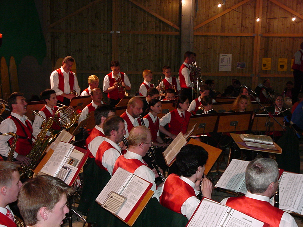 Dämmerschoppen in Edt bei Lambach 2001