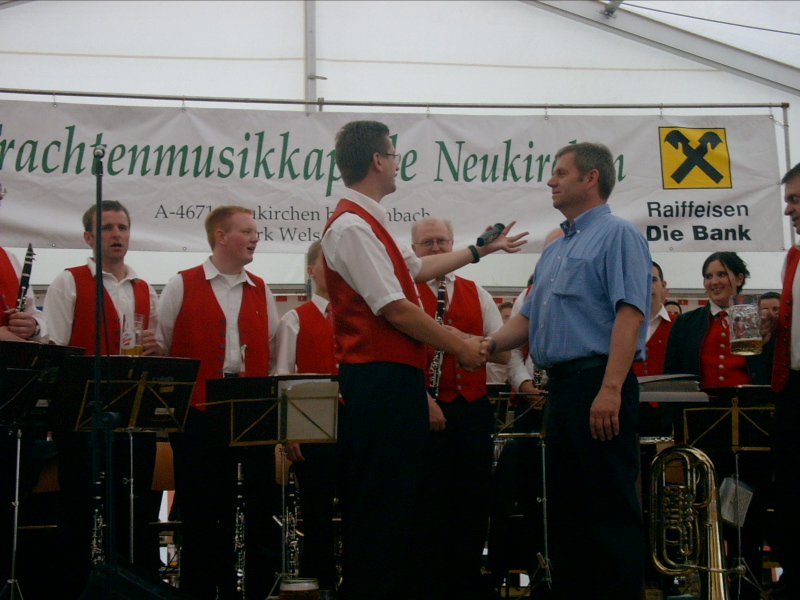 Frühschoppen Firma Neuwirth 2002