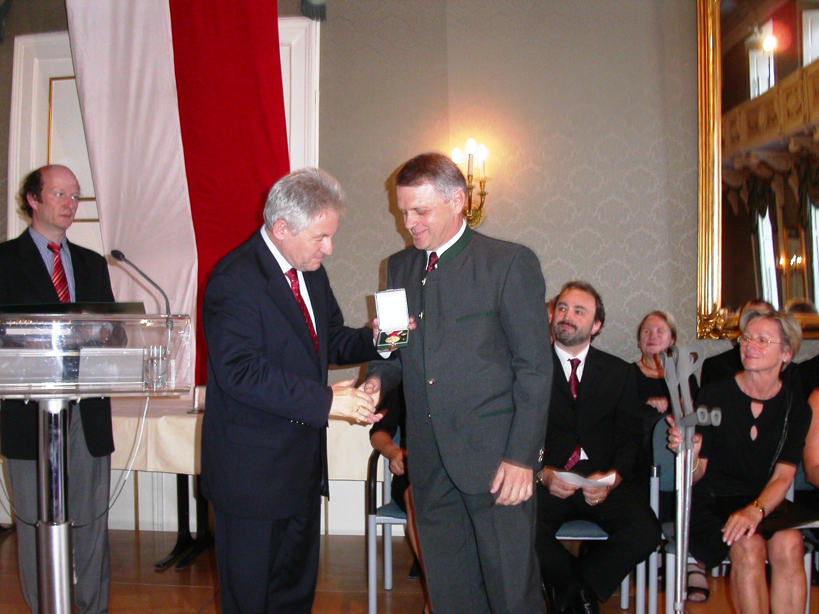 Kulturmedaille des Landes OÖ für Hans Stadlmayr