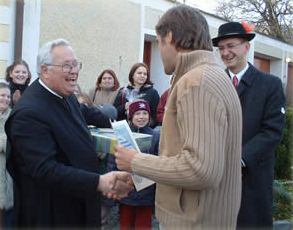 Ständchen zum 70er von Hofrat Dechant Pater Theoderich Doppler