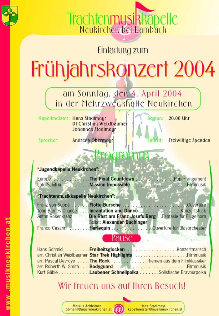 Frühjahrskonzert 2004