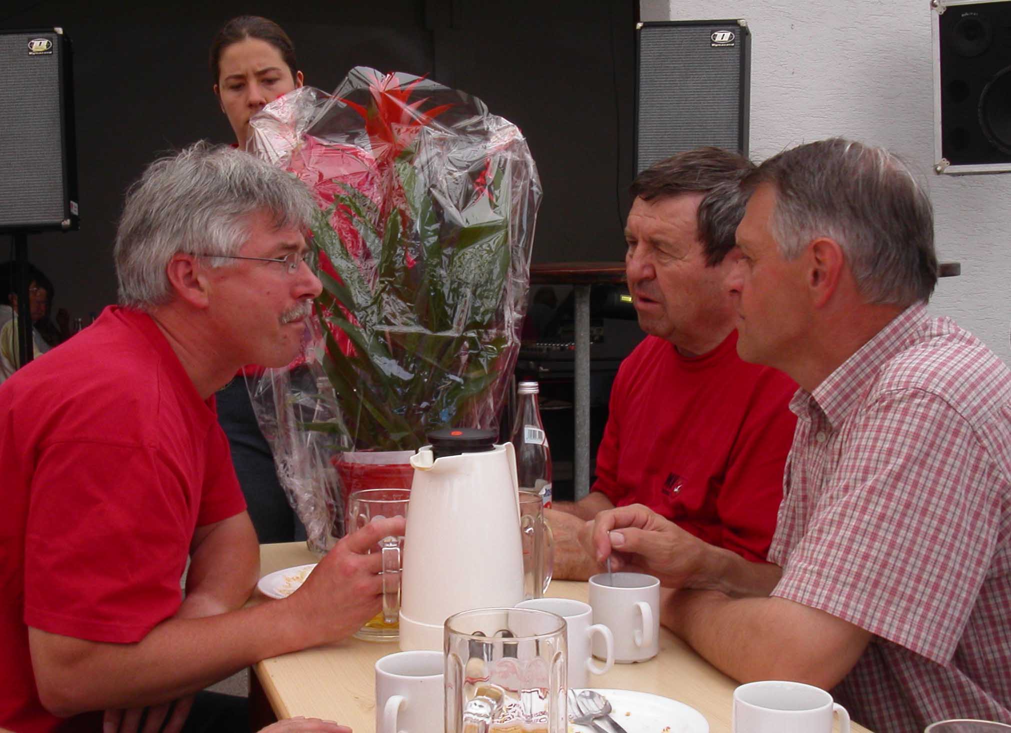 Offizielle Einladung an den MV Gschwend zum Bezirksmusikfest 2005