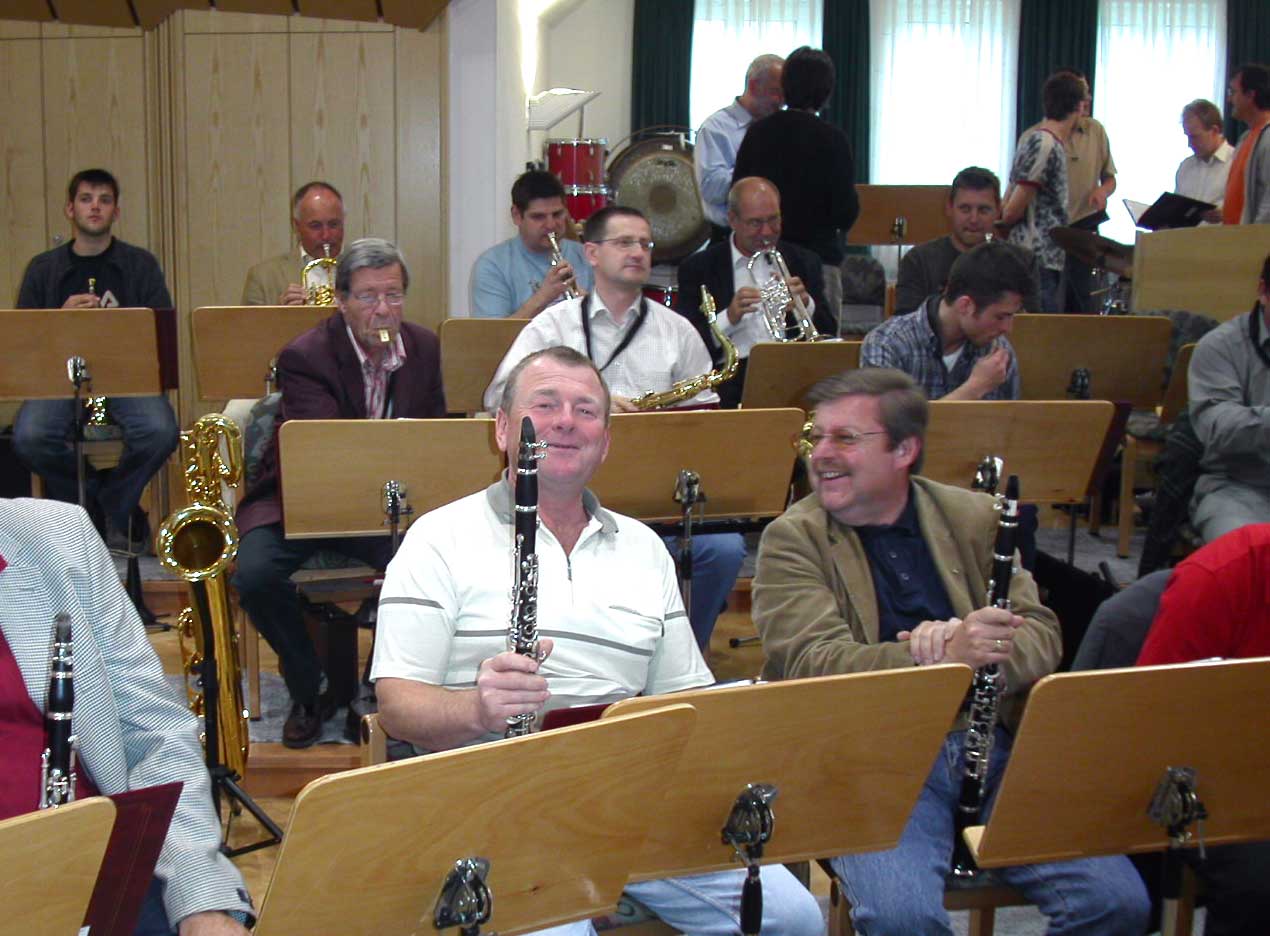Bezirksmusikfest 2005 - Militärmusikprobe
