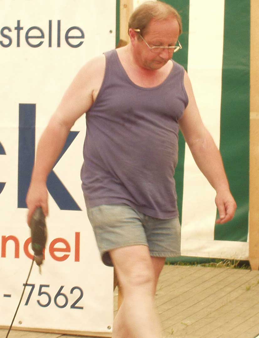 Bezirksmusikfest 2005 - Technikaufbau