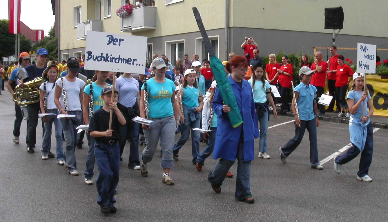 Bezirksmusikfest 2005 - Sonntag