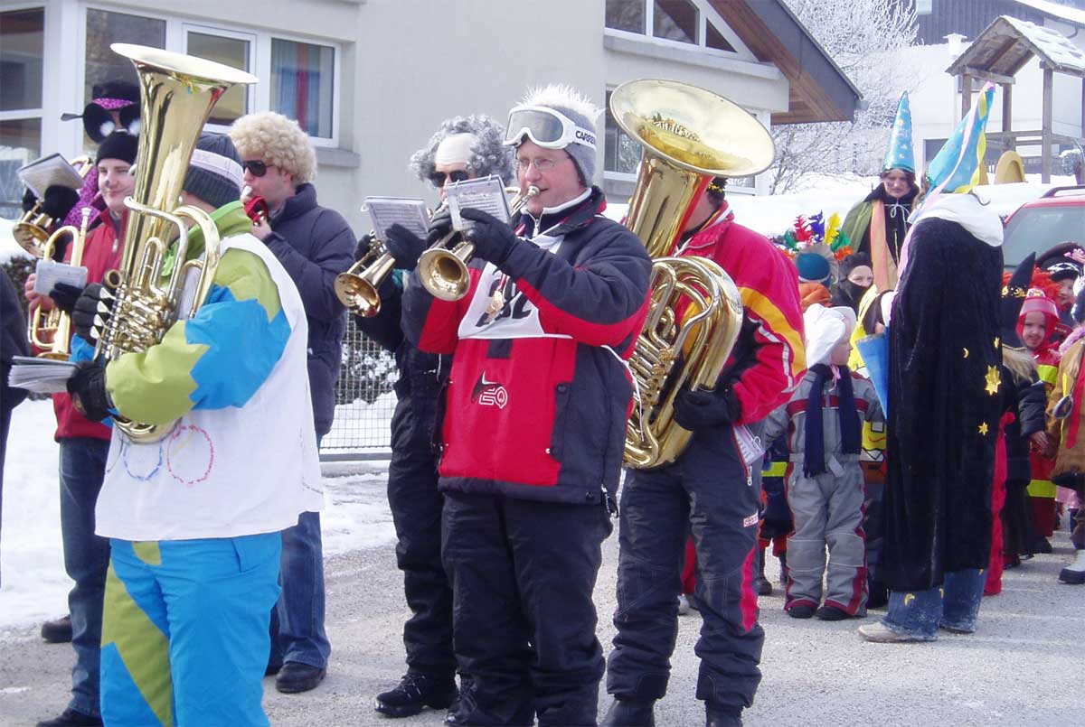 Faschingsumzug in Neukirchen