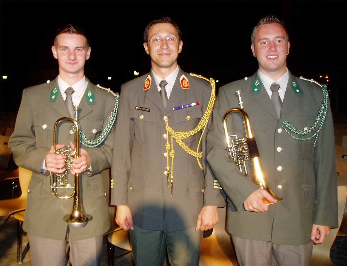 Burggartenkonzert der Militärmusik OÖ in Wels