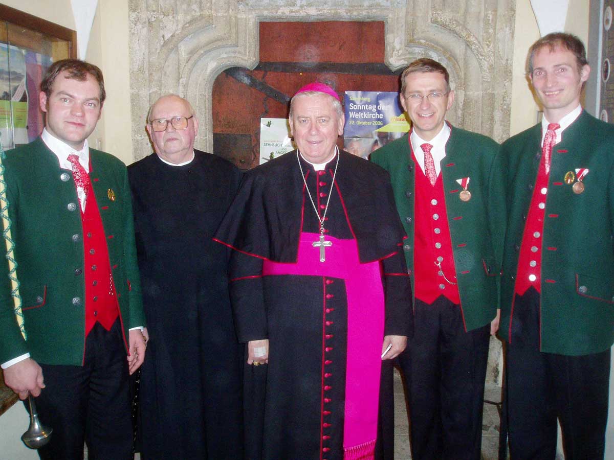 Besuch von Bischof Ludwig Schwarz in Aichkirchen