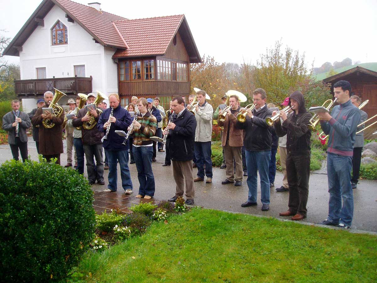 Ständchen zum 85er von Frau Franziska Obermayr