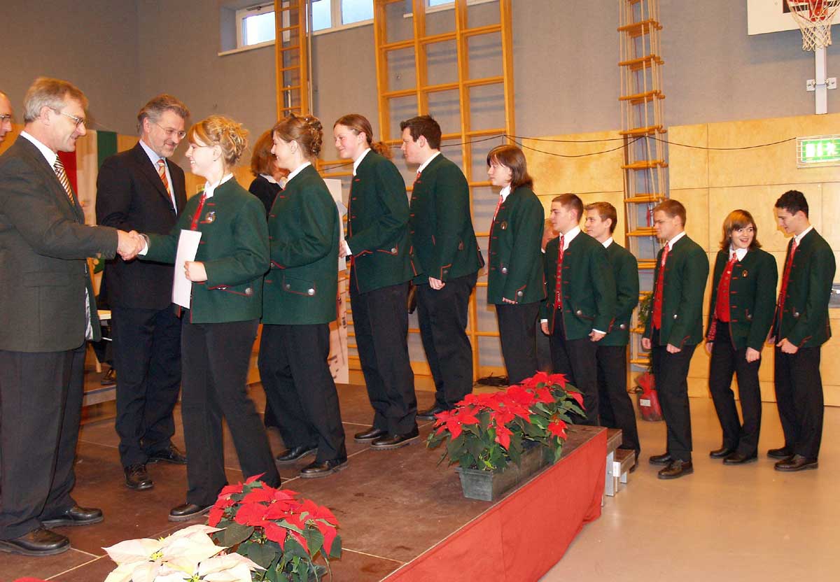 Verleihung der Jungmusikerleistungsabzeichen 2006