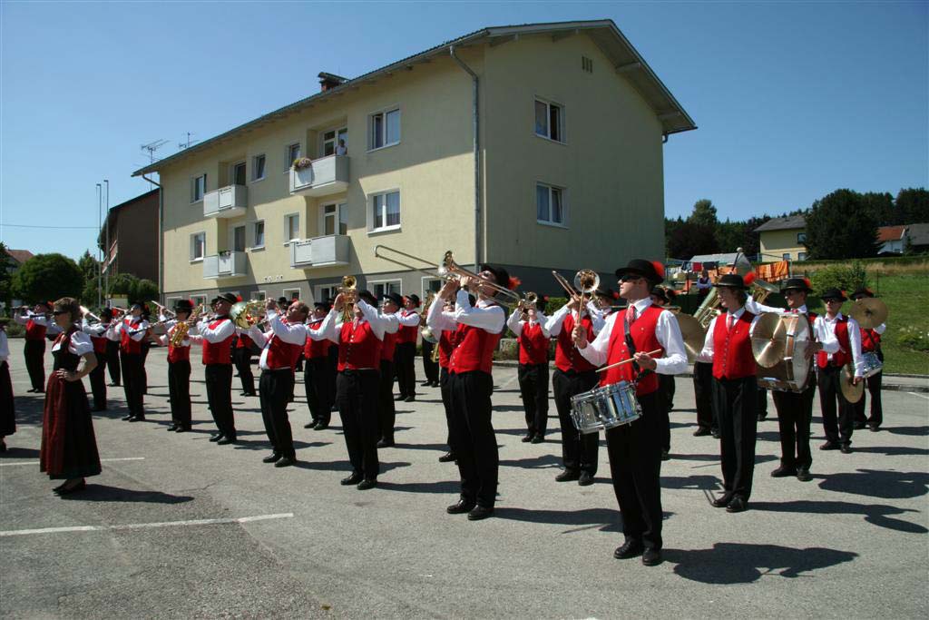 Marschprobe mit Handicaps