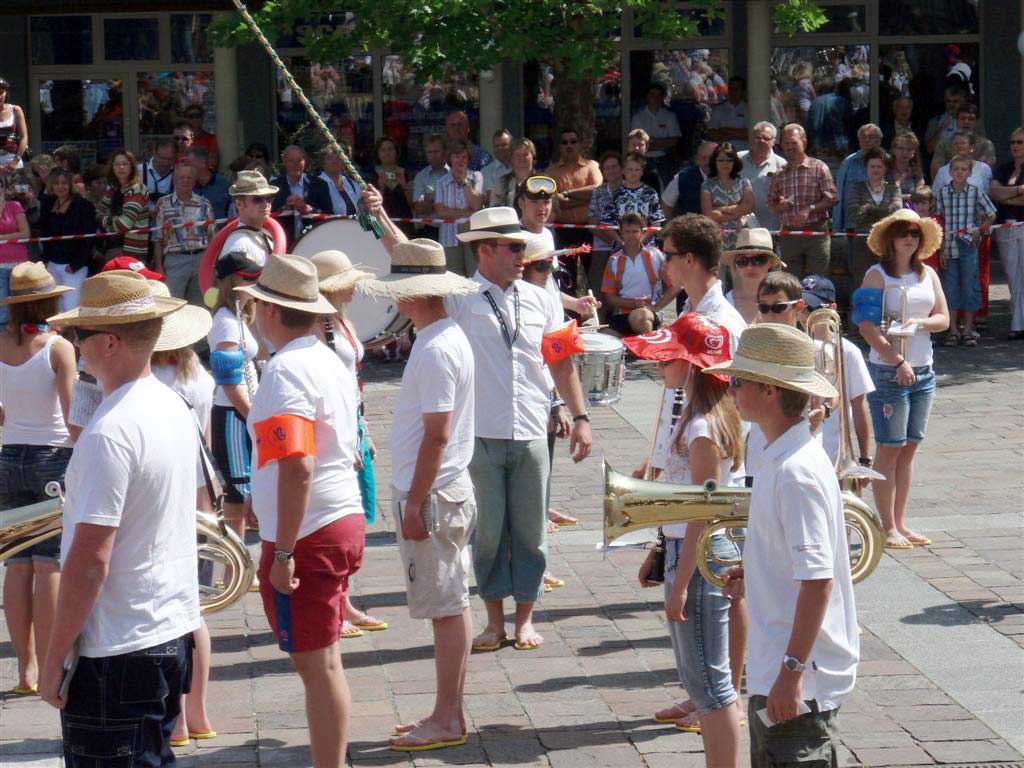 Jugendmarschshow beim Bezirksmusikfest in Gunskirchen