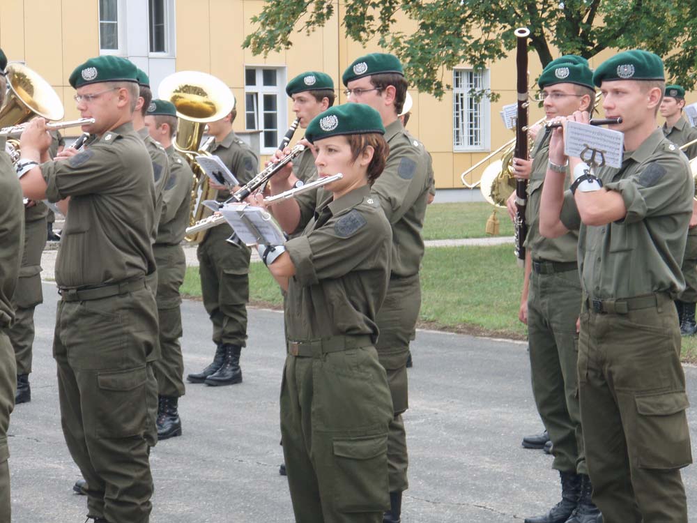 Angelobung unserer Militärmusiker Patrick Hutterer und Thomas Kirchmeyr