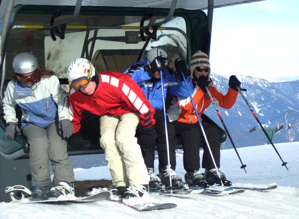 Musik-Skitag auf der Reiteralm