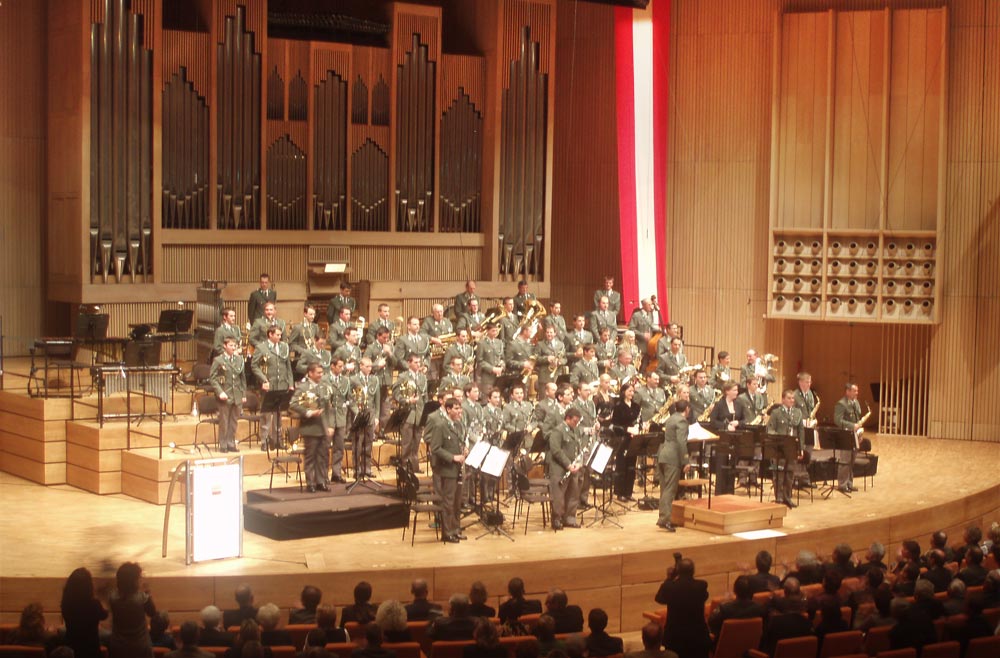 Benefizkonzert der Militärmusik OÖ im Brucknerhaus Linz
