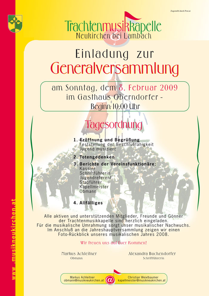 Generalversammlung 2009