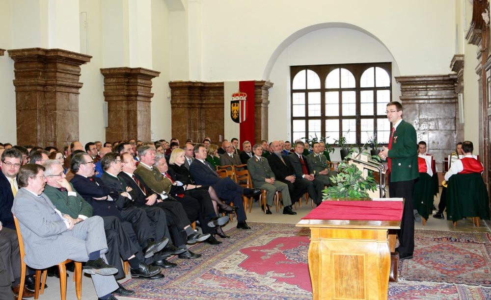 13. Ehrung beim Landeshauptmann 2009