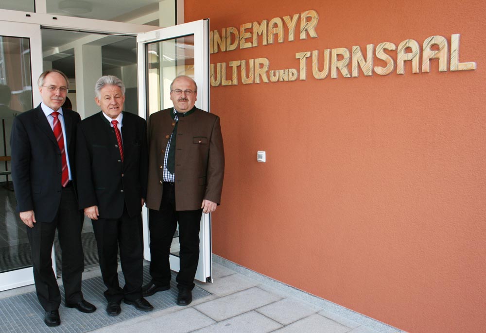 Eröffnung des Lindemayr Kultur- und Turnsaales