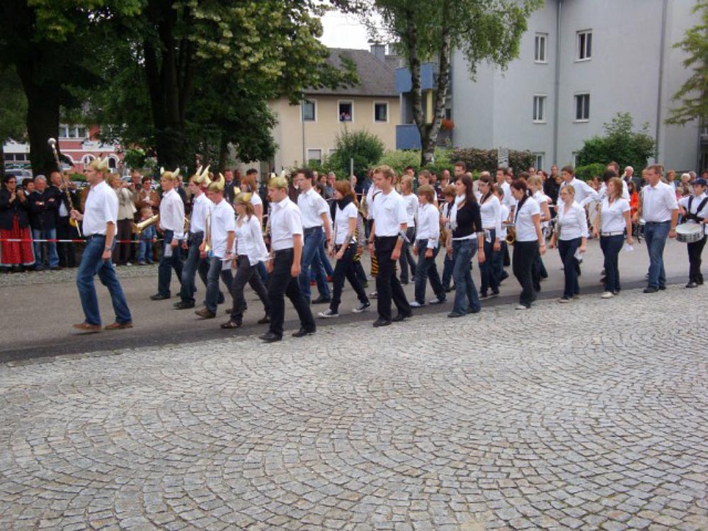 Jugendmarschshow beim Bezirksmusikfest in Sattledt