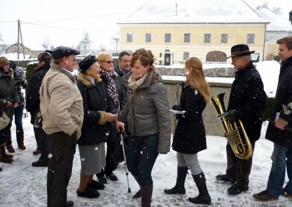 Ständchen zum 80er von Maria Schmalwieser