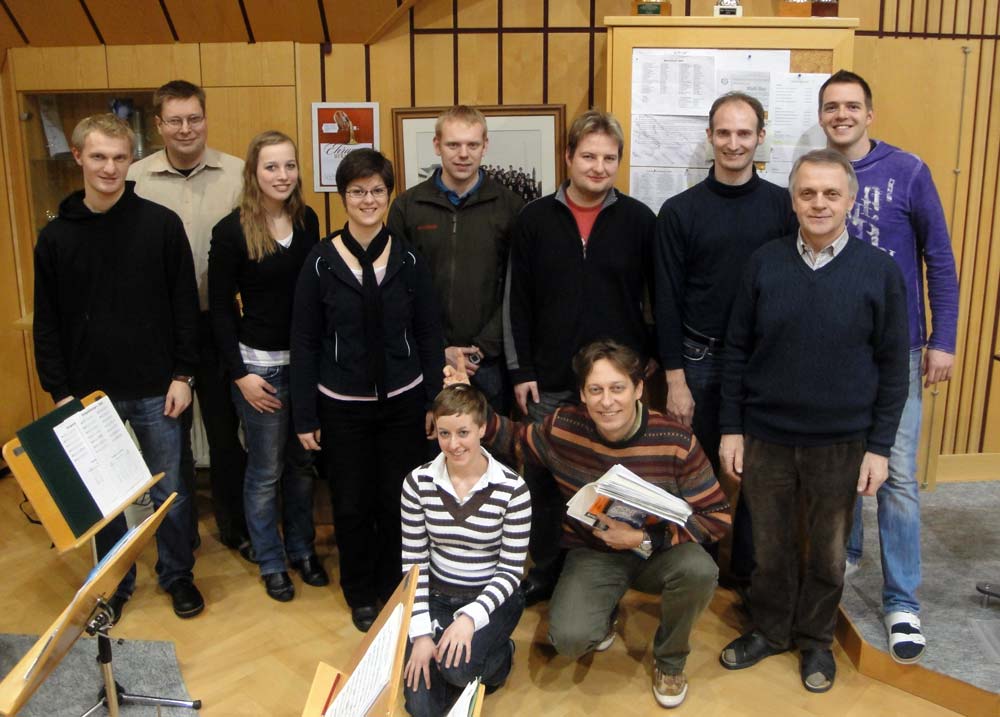 Lehrprobe mit Schülern von Thomas Doss
