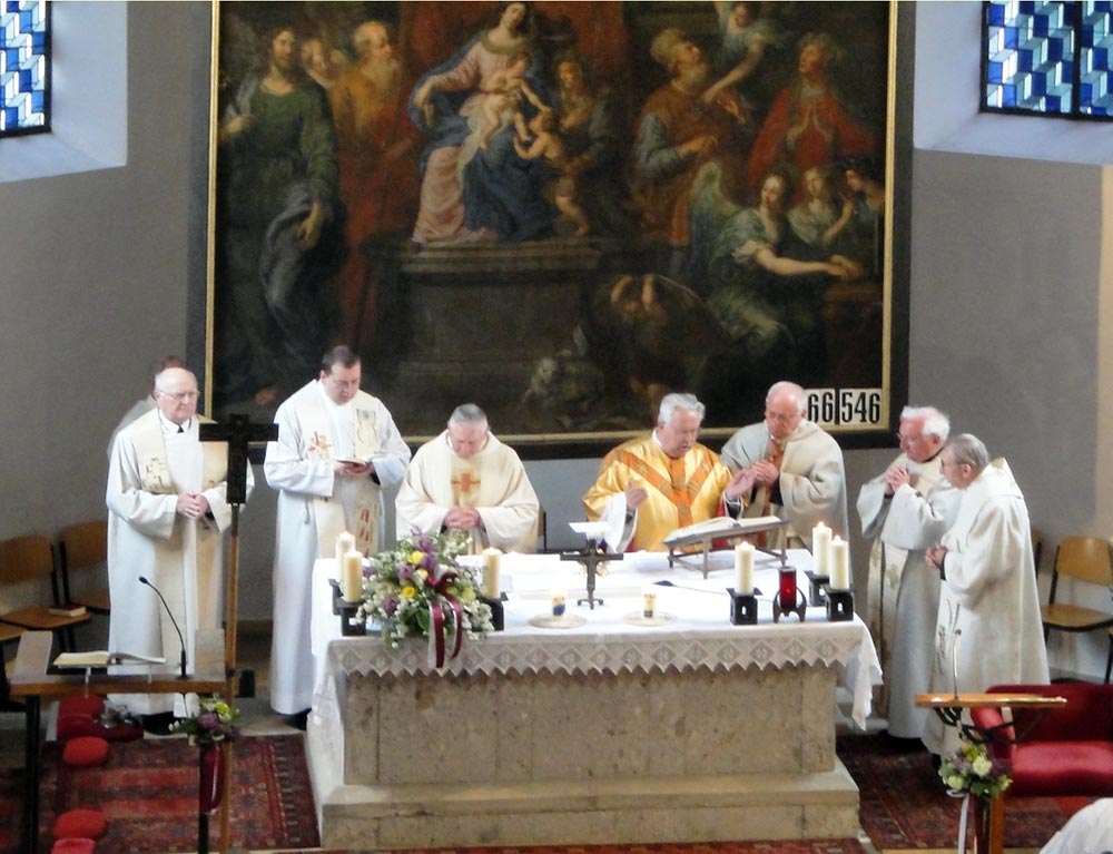50-jähriges Priesterjubiläum von Pater Theoderich Doppler
