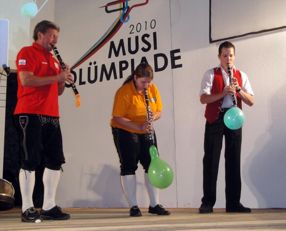 Musi-Olümpiade beim Hoffest in Bachmanning