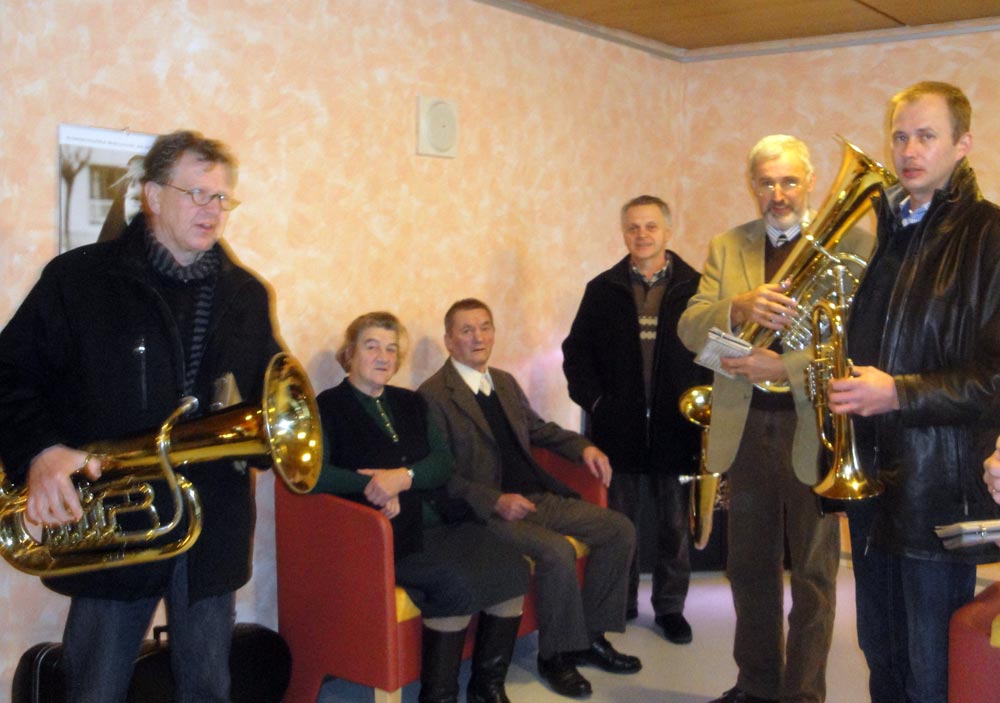 Ständchen zum "350er" im Bezirksaltenheim Lambach