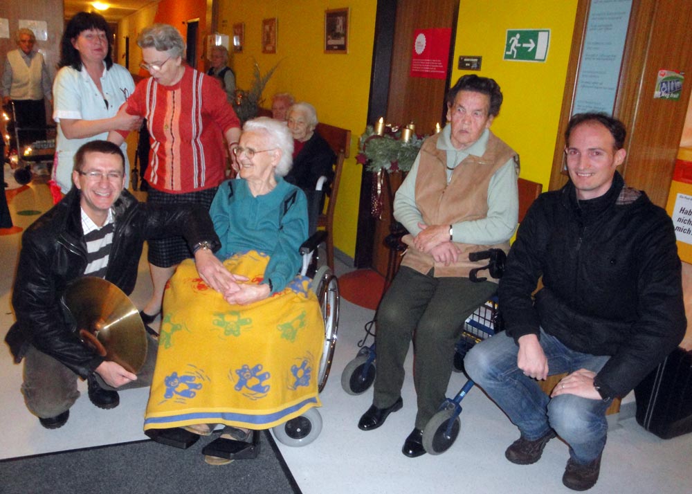 Ständchen zum "350er" im Bezirksaltenheim Lambach