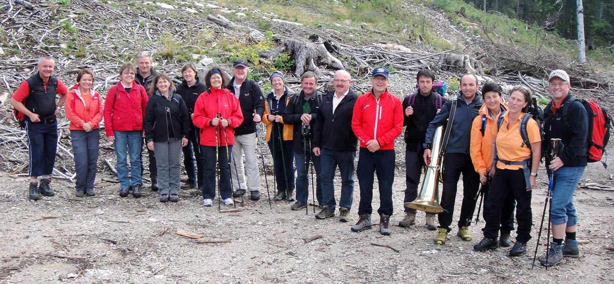 Bergmesse auf der Sandling-Alm