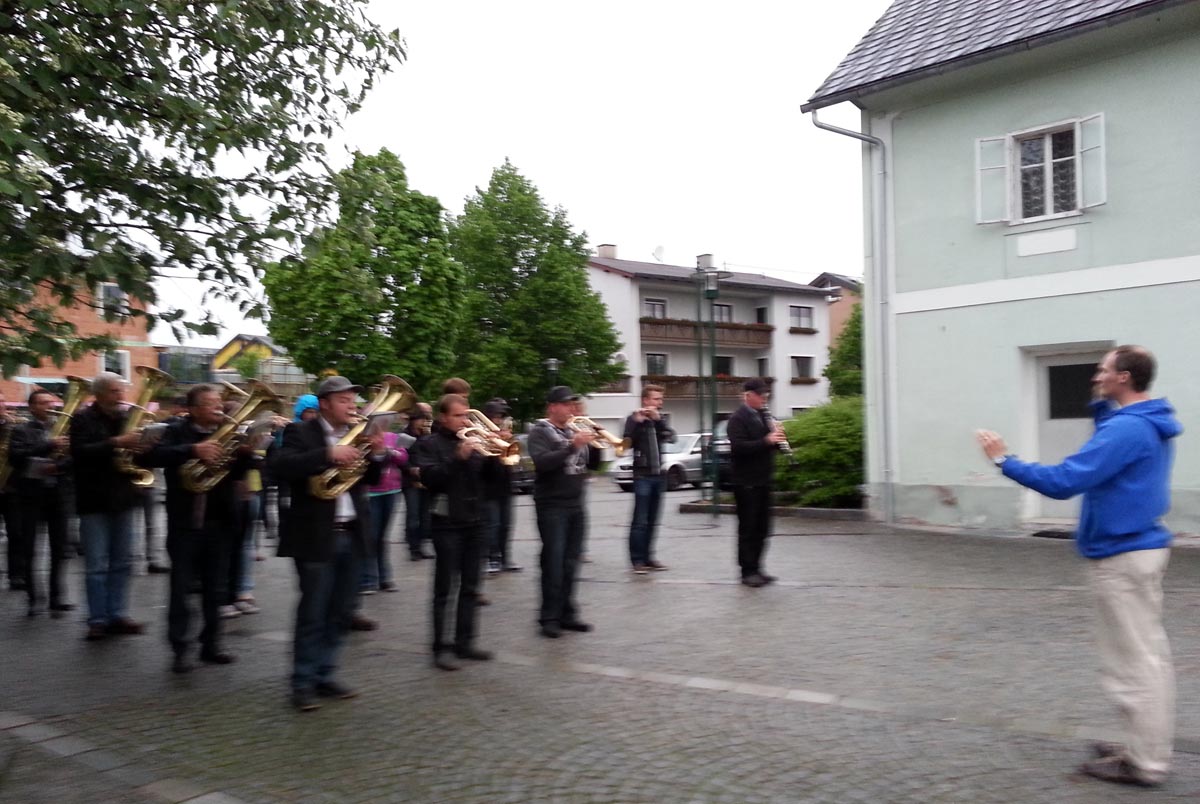 Ständchen zum 80er von Franz Stoiber