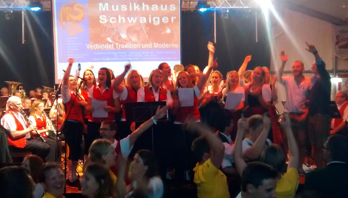Dämmerschoppen beim BMF in Zell am Pettenfirst