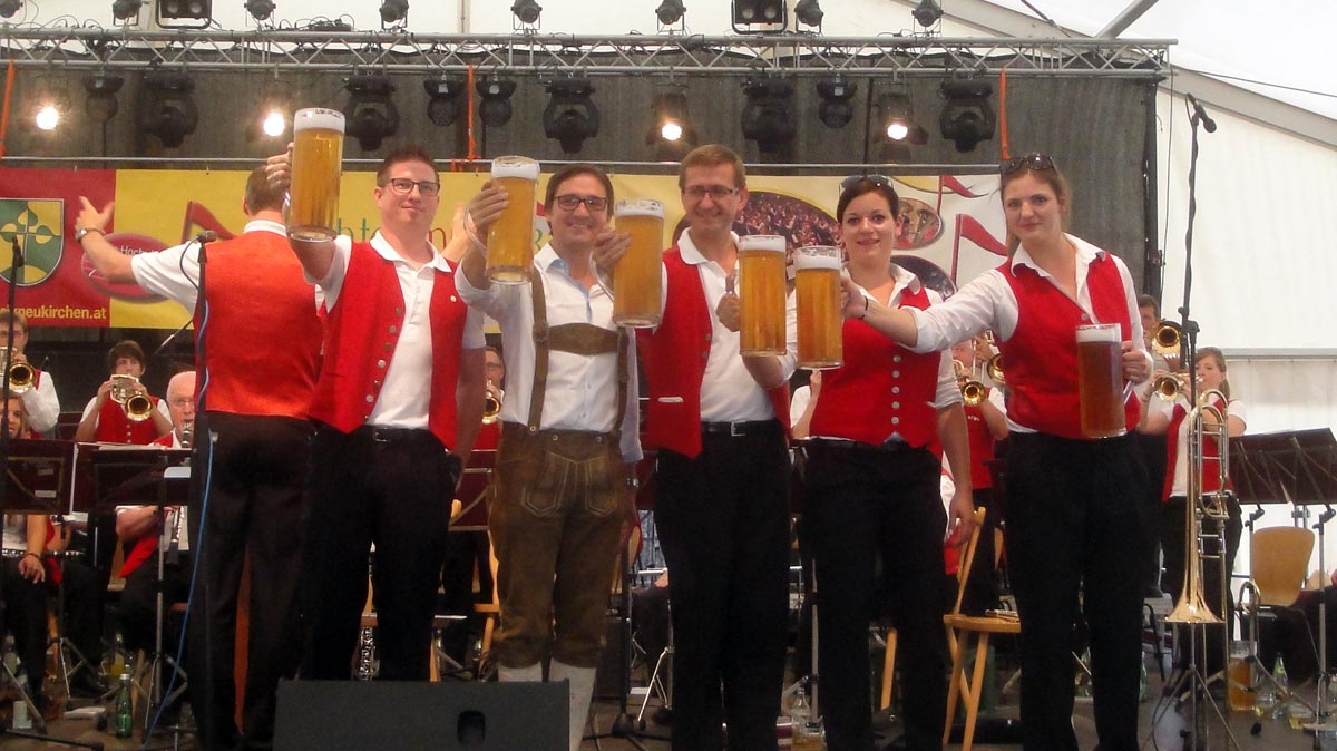 Frühschoppen beim BMF in Grieskirchen