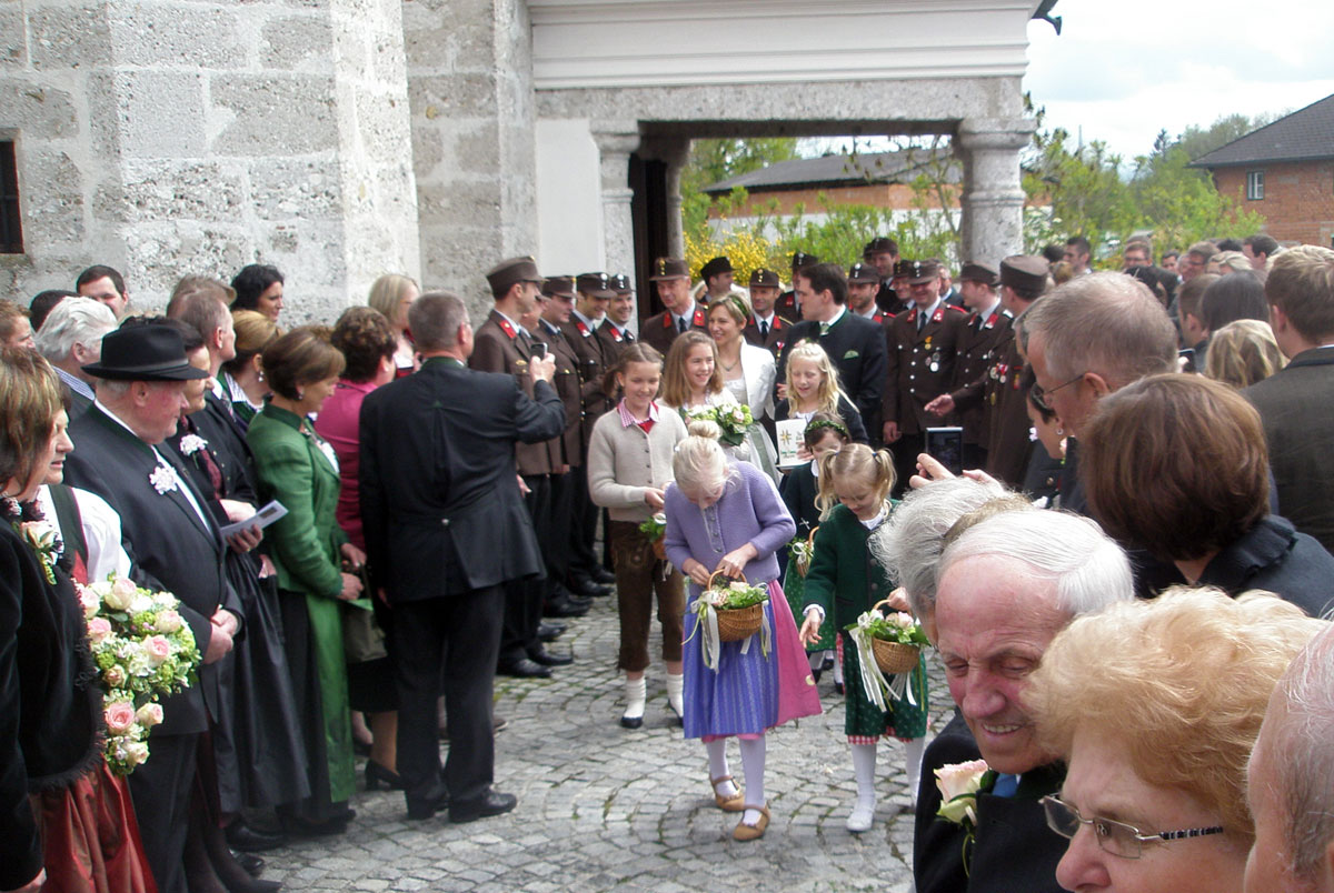 Hochzeit von Teresa Obermayr und Georg Langmair