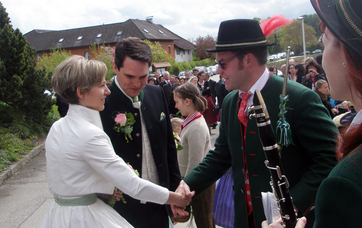 Hochzeit von Teresa Obermayr und Georg Langmair