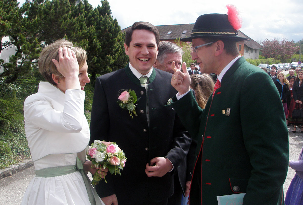 Hochzeit von Teresa Obermayr und Georg Langmair