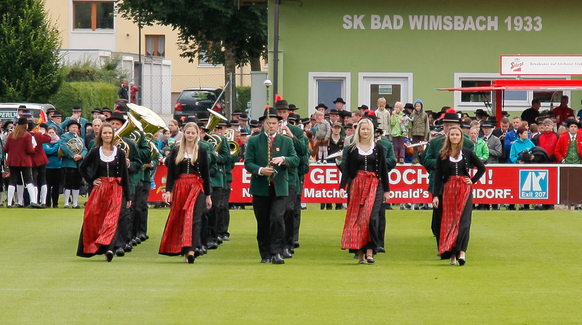 Marschwertung beim Bezirksmusikfest 2015 in Bad Wimsbach/Neydharting