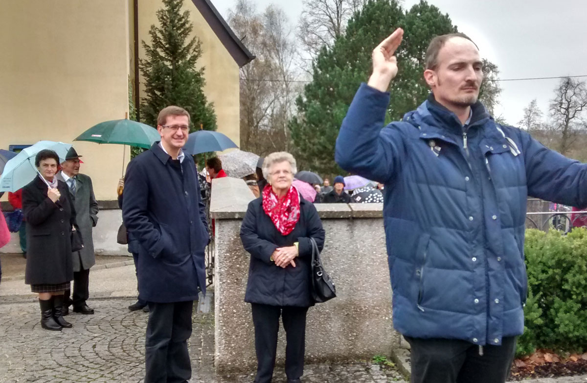 Ständchen zum 80er von Maria Weichselbaumer