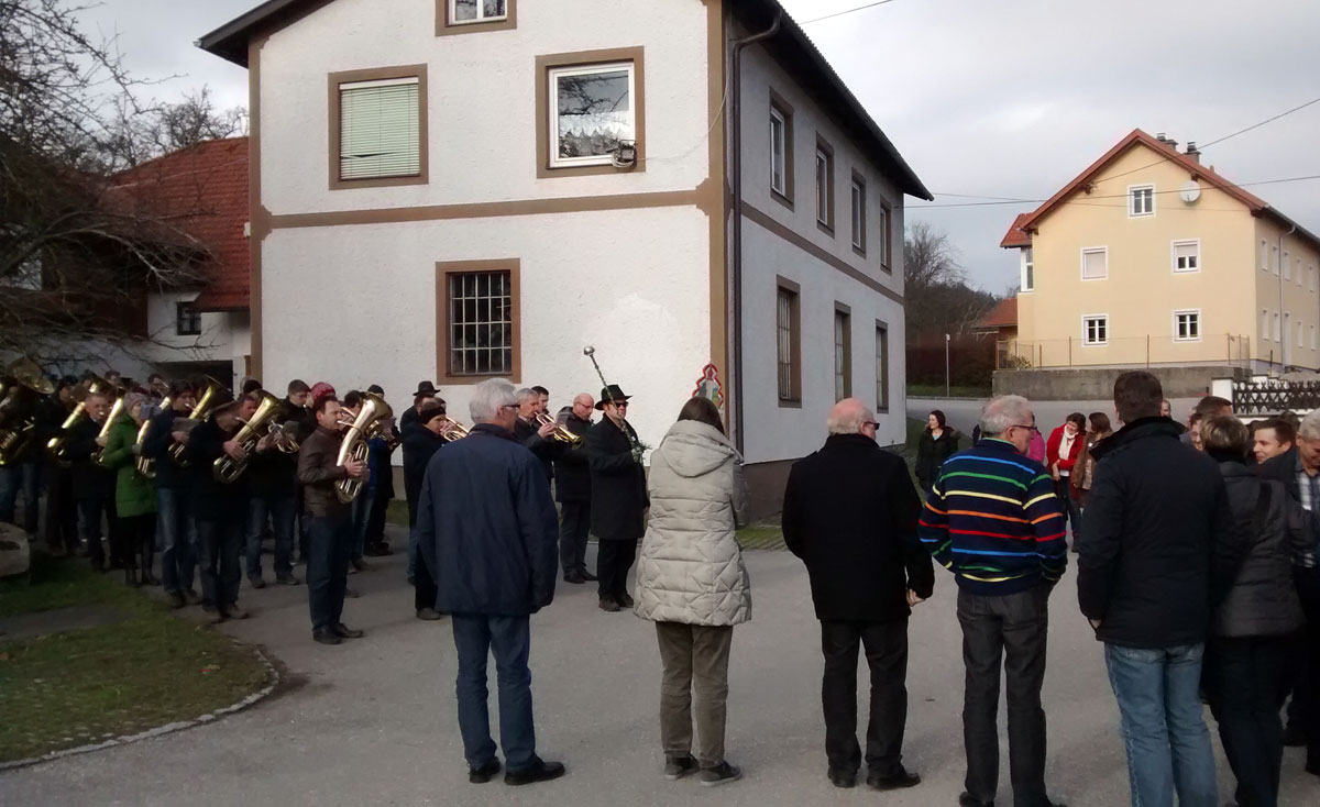 Besuch des MV Gschwend 2015