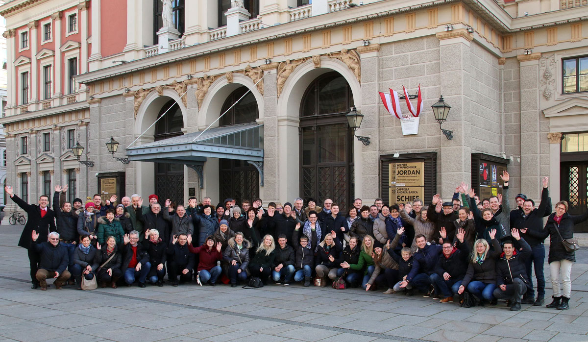 Musikreise Wien 2016 - Stadtführung am Samstag